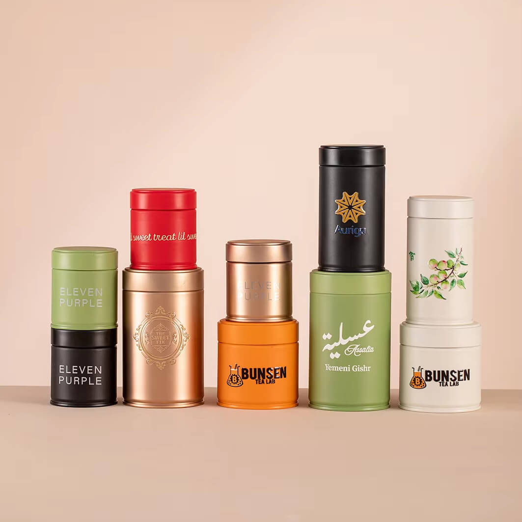 Latas Metalicas Con Tapa Logo