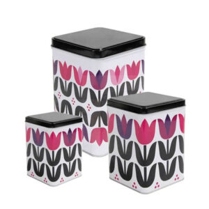 Latas Metalica Cuadrada