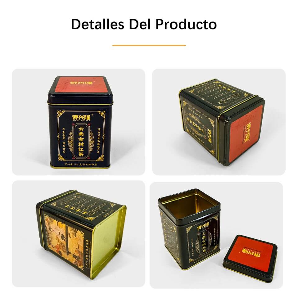 Latas Cuadradas Detalles Del Producto
