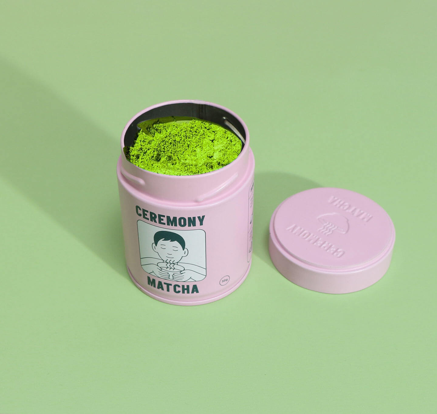 Rosa Lata Hermetica Para Matcha