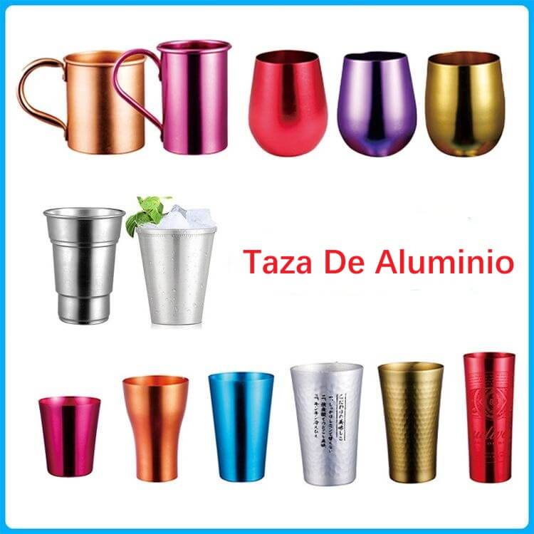 Taza De Aluminio Con Asa