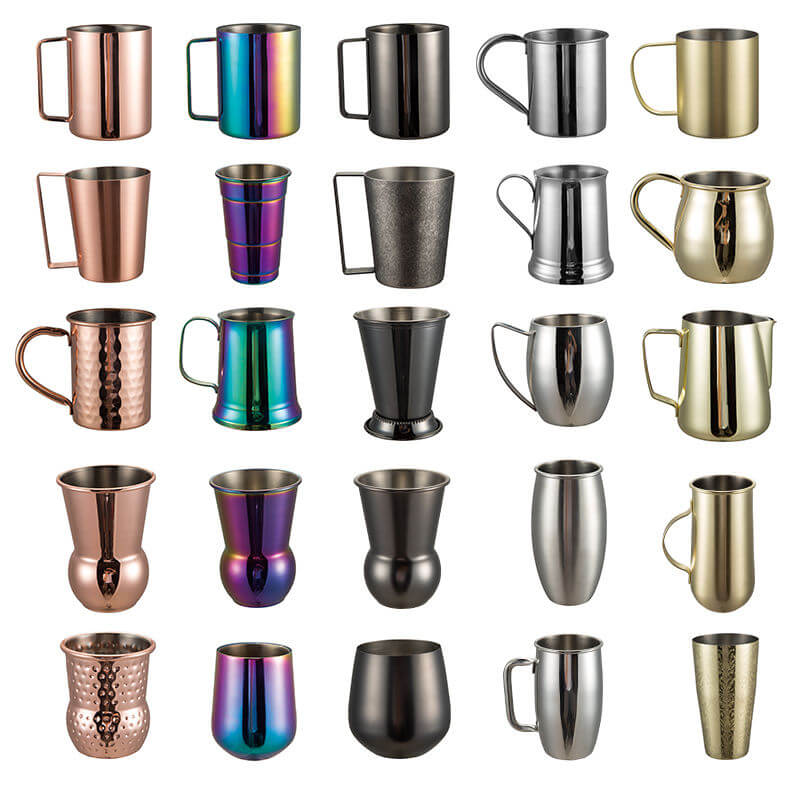 Tipos Taza De Aluminio