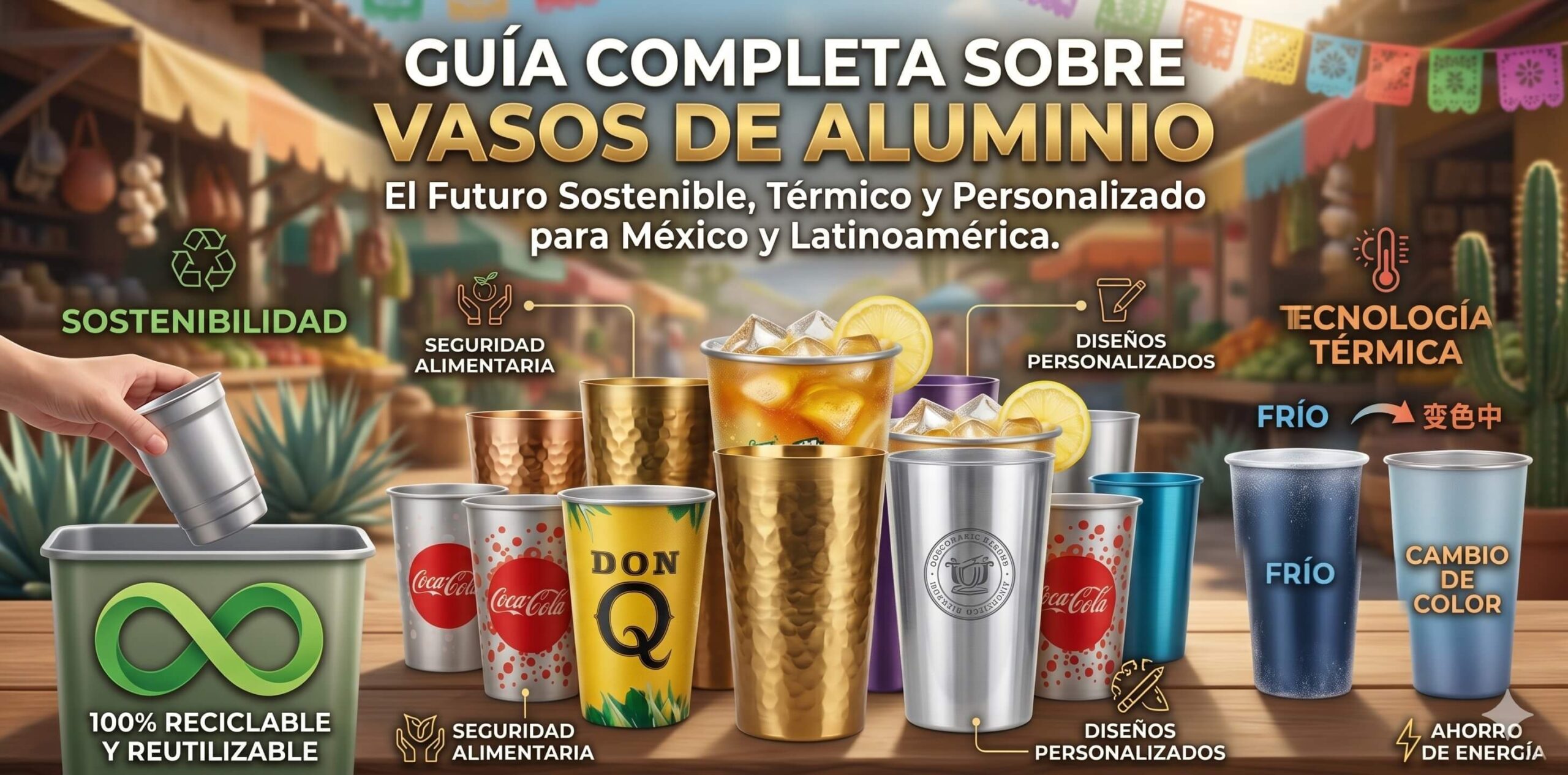 Vasos De Aluminio Guia