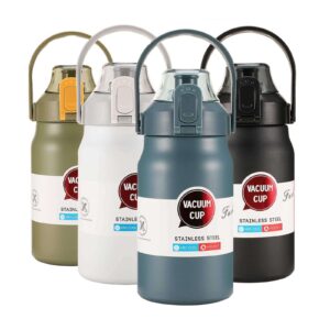1L Botella De Agua Metalica De Colors