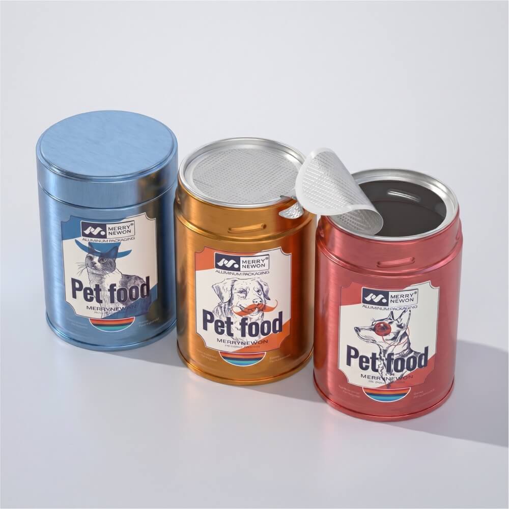 Mascota Carne De Res Latas De Comida De Perro