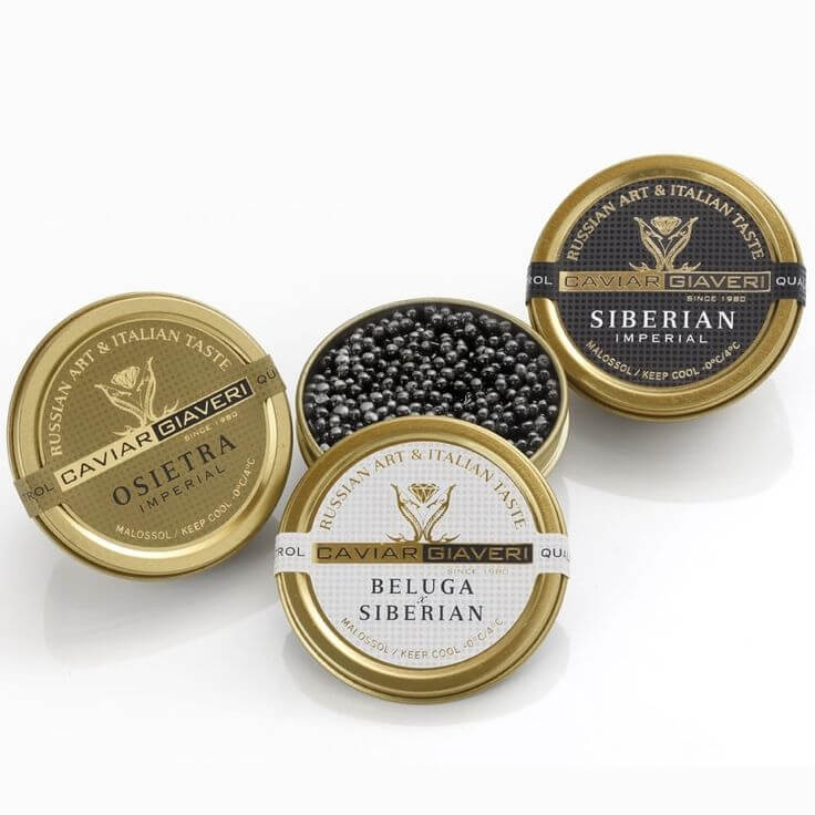 Caviar Mariscos Enlatados